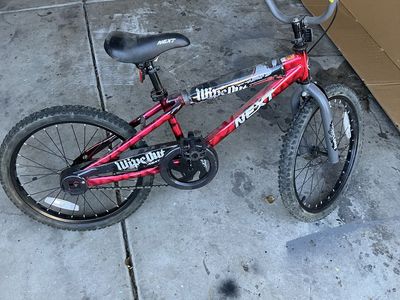 Kids bmx wipeout bike