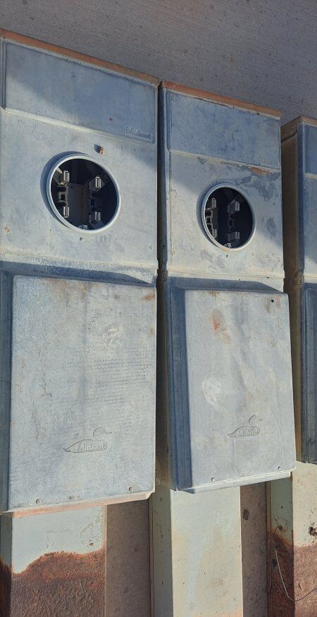 Temporary  Power Pole