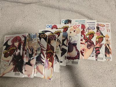 Highschool DxD manga vol 1-11