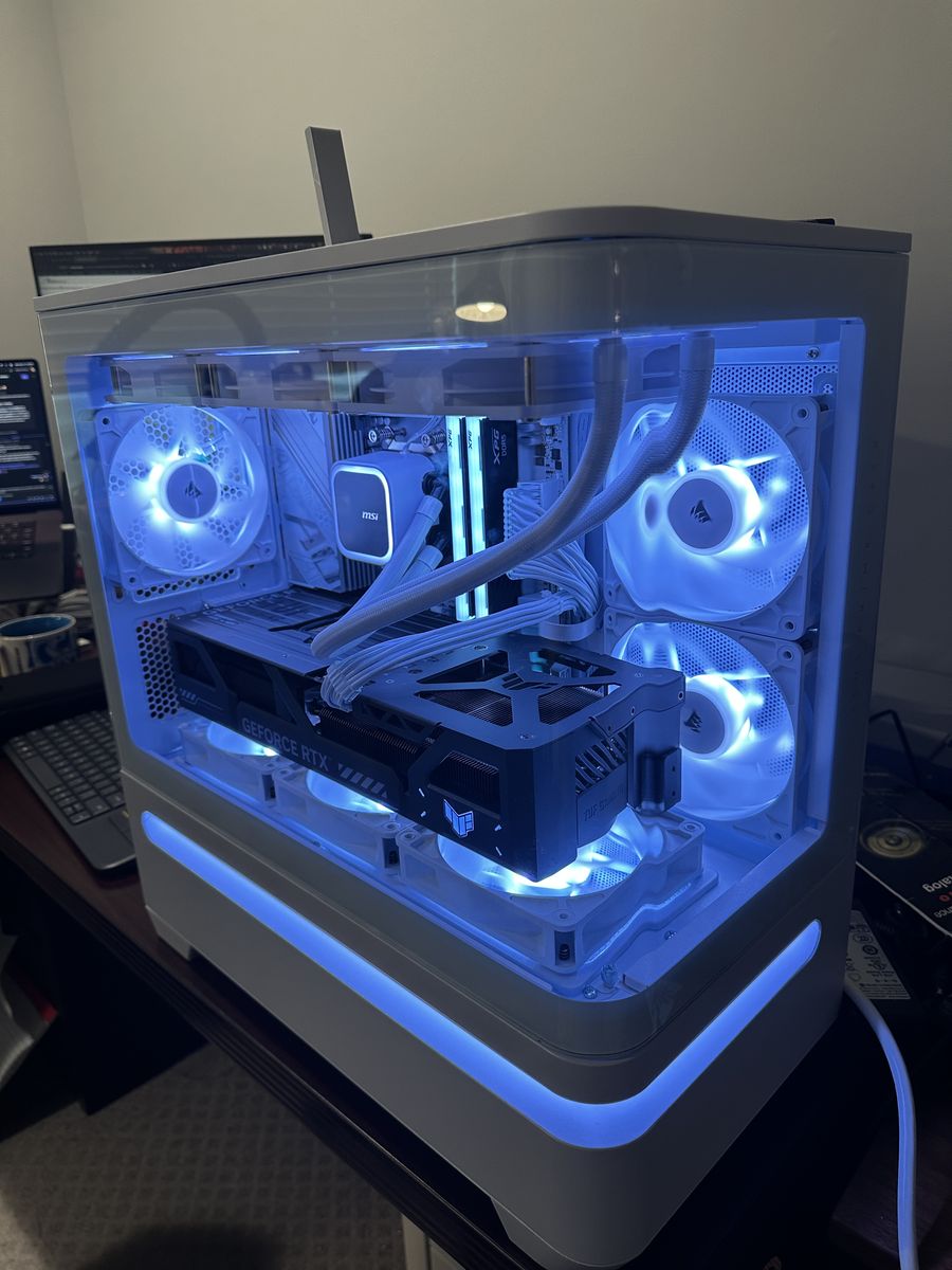 AM5 High End Gaming PC - RTX5080, Ryzen 9 7900, 32GB RAM, 2 x 2TB NVME, Full RGB