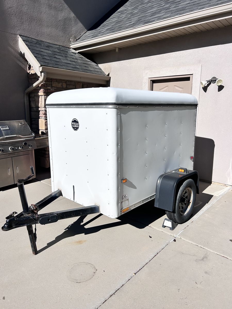 Wells Cargo Enclosed Trailer 4x6