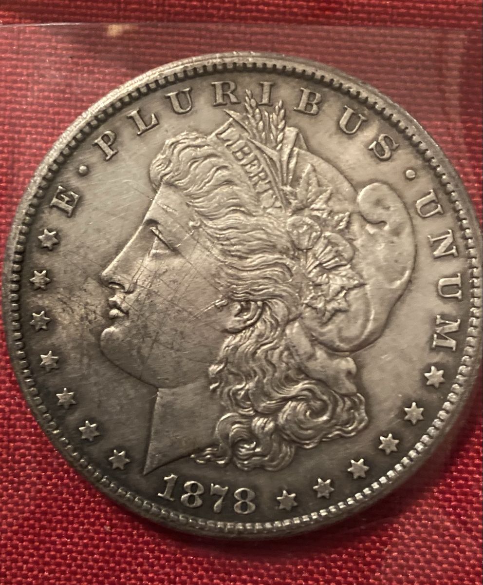 1878-CC Morgan Silver Dollar Coin - Carson City Mint