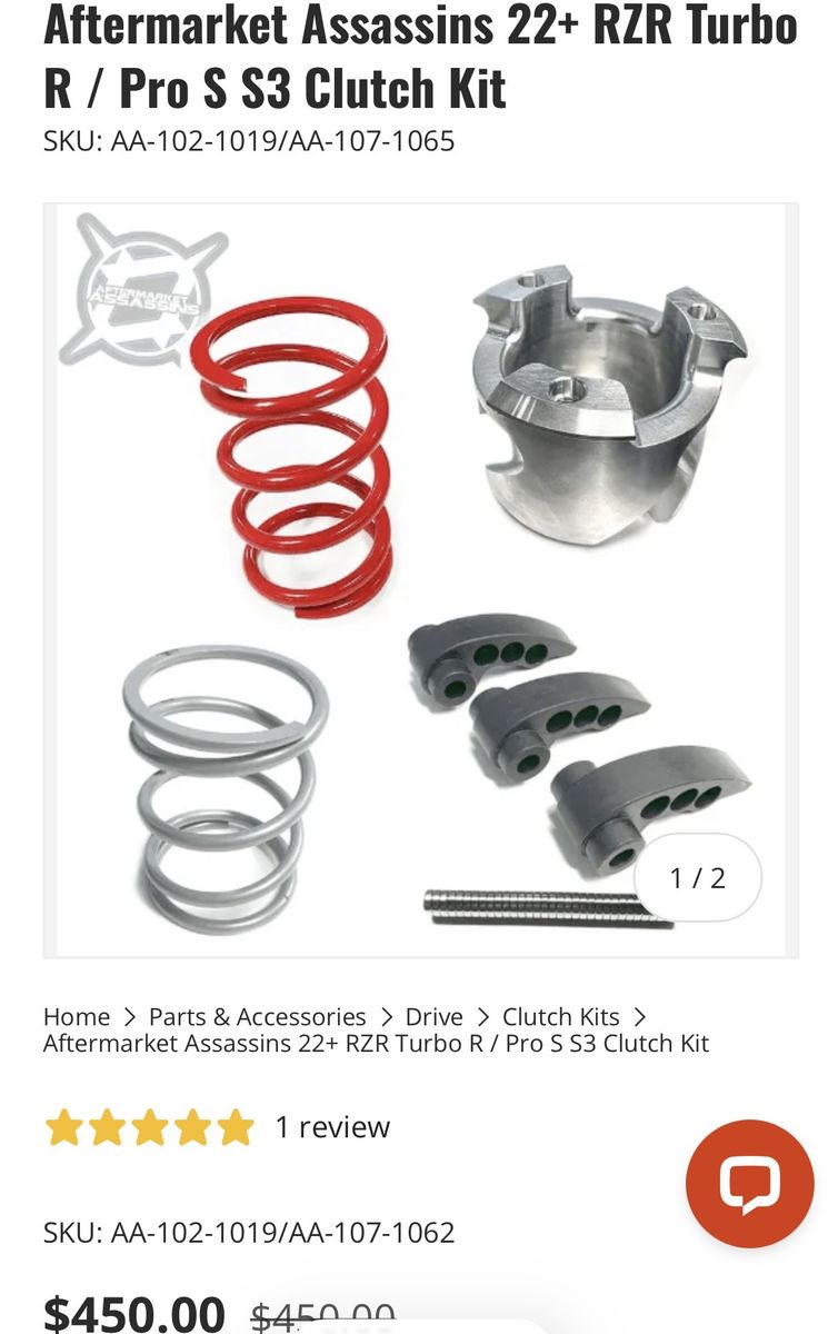 Razor Turbo R clutch kit (new)