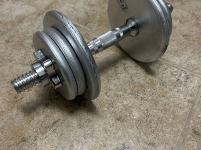 Dumbell With Plate Weights