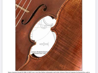 Viola by: Mario Antonio Frosali, Los Angeles 1942