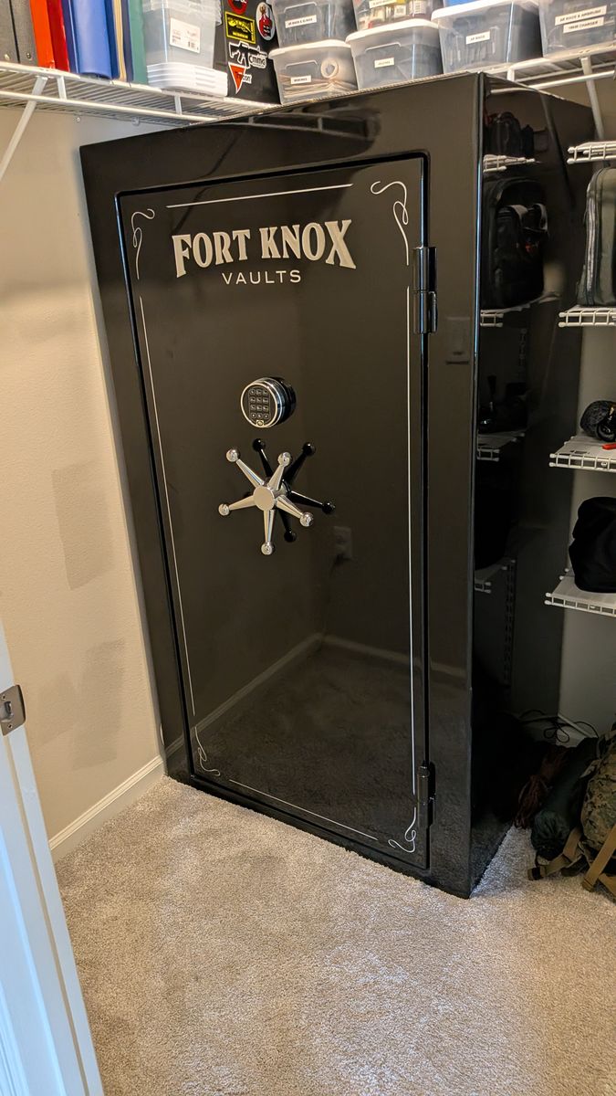 Fort Knox Maverick 6637 Gloss Black Electronic Gun Safe