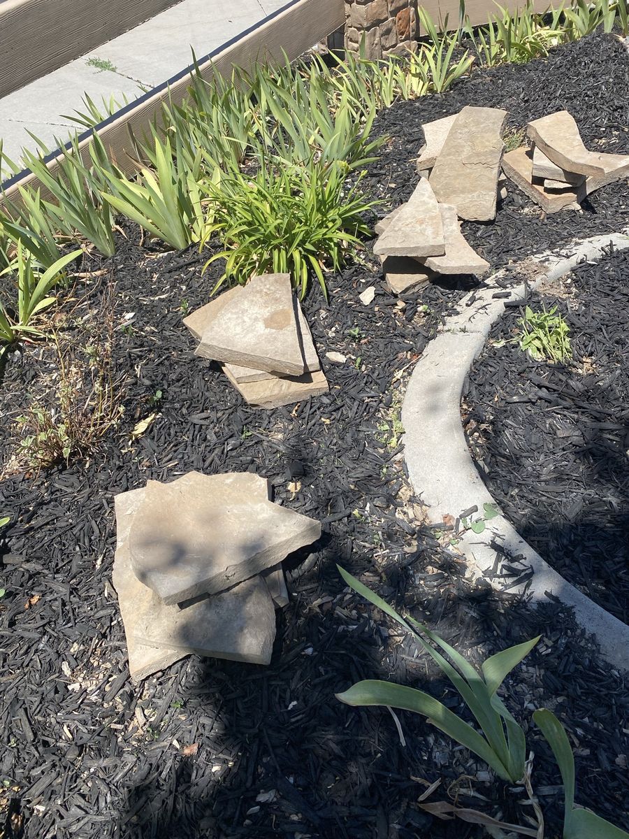 Assorted Patio Pavers/Stepping Stones - Natural Stone