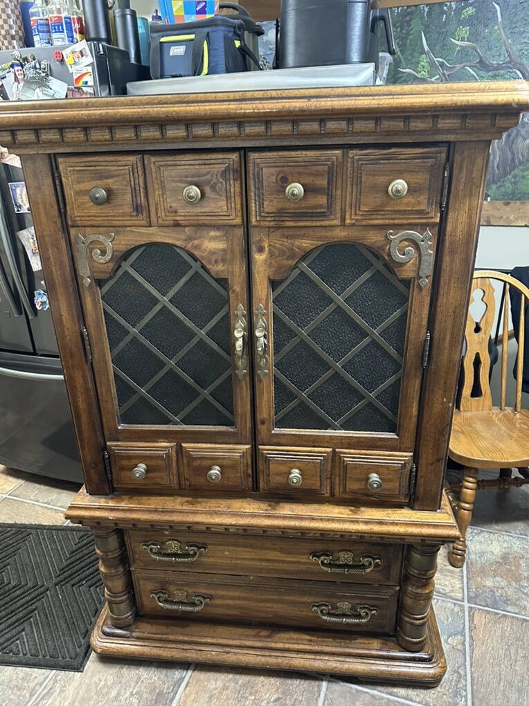 Armoire With 3 Drawers And A Shelf