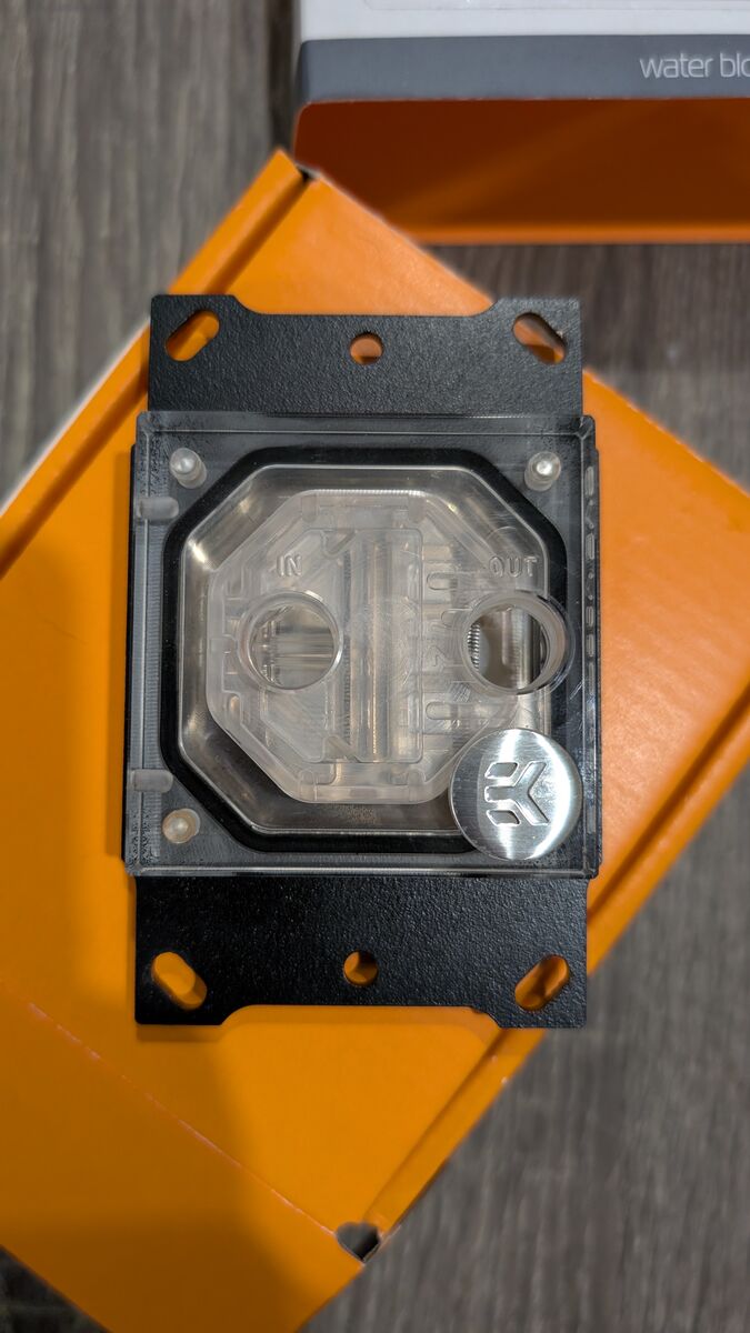 EK-Supremacy EVO CPU Water block for AM4/Intel