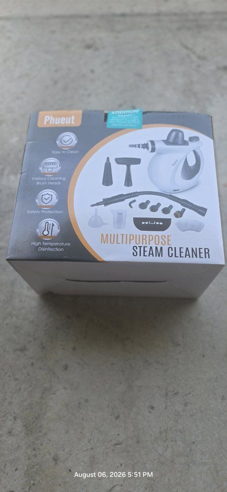 Steam Cleaner Disinfector, Handheld Multipurpose, $40 (or best offer)