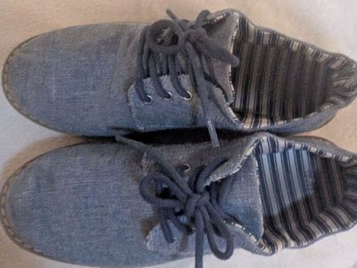 Light Blue Boys Church Shoes