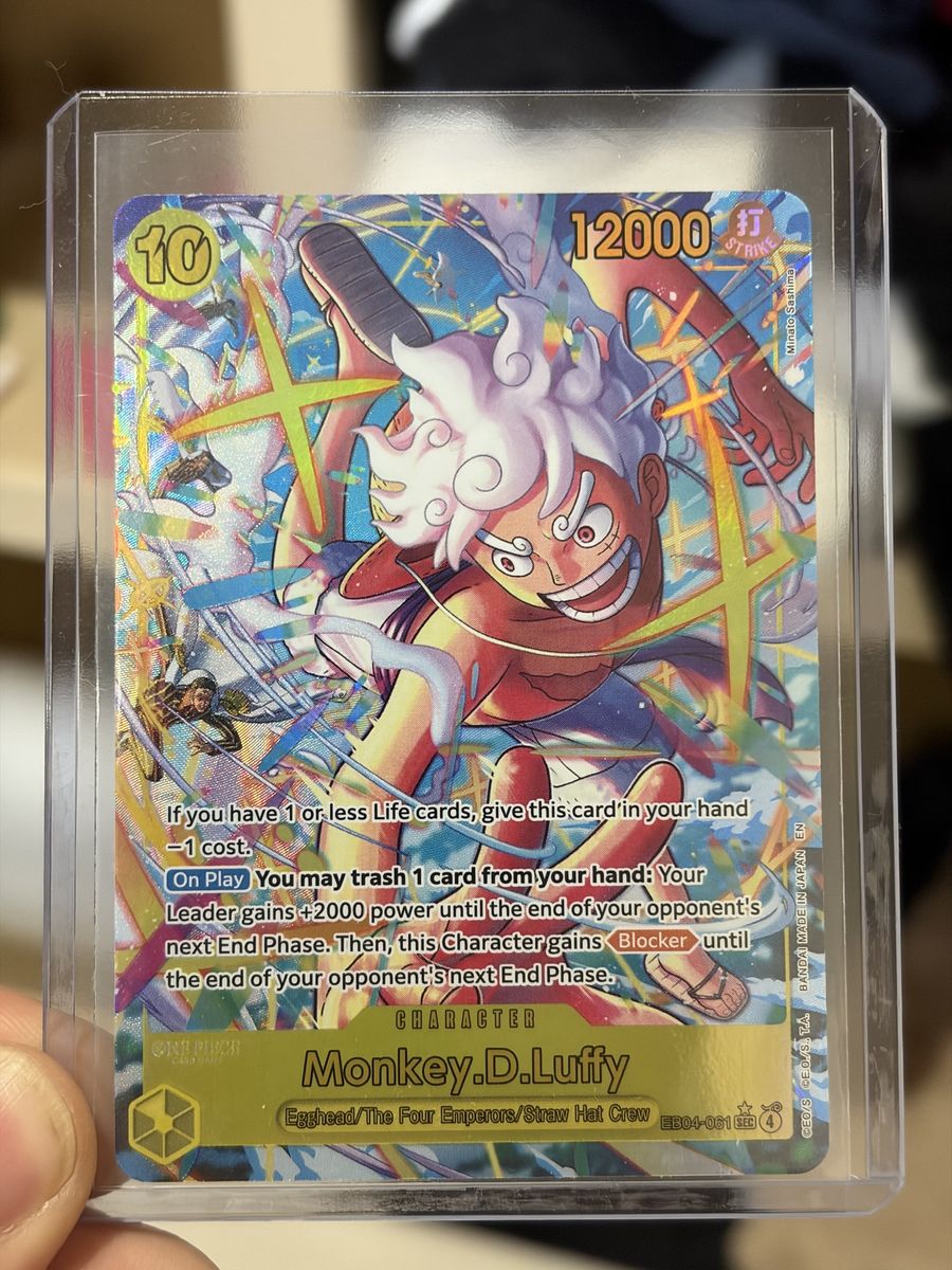 Monkey D LuFfy One Piece Card