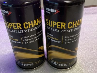 2 Cans Of Super Change R22 System Retrofit