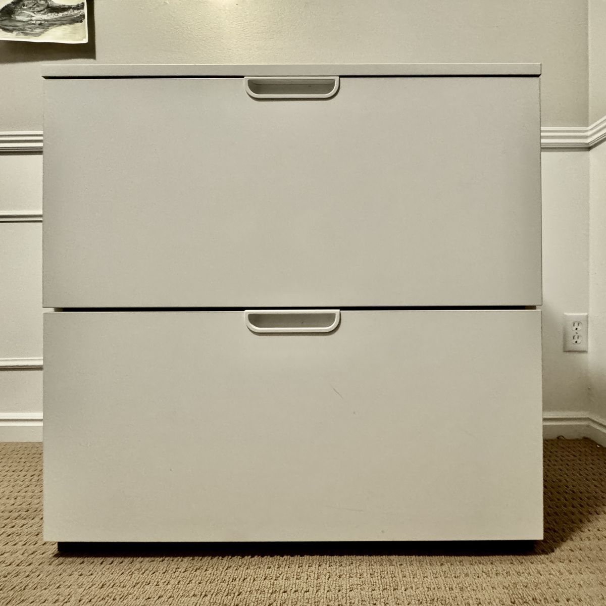 White IKEA filing cabinet, retail price $499!!