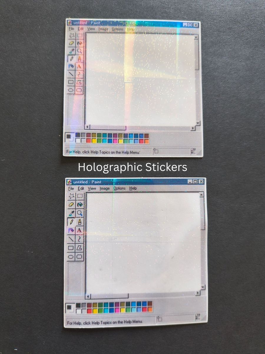 MS Paint Stickers & Magnets