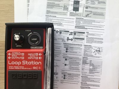 Boss RC-1 Loop Station Pedal
