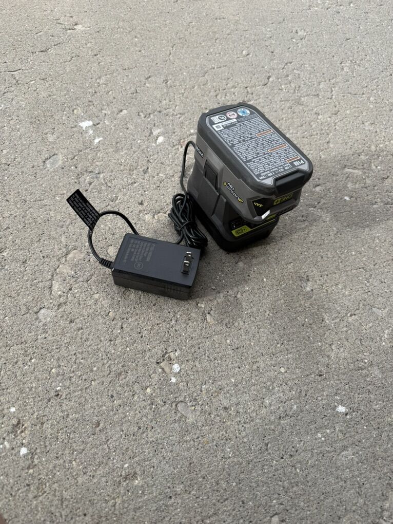 Ryobi 4ah Battery And Charger
