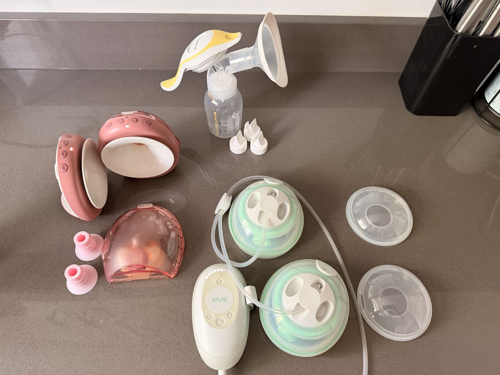 Breast pumps