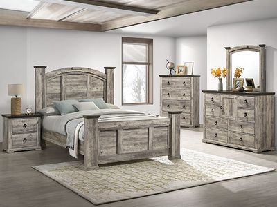 NEW Queen 6 PIECE BEDROOM SET -NEW IN BOX