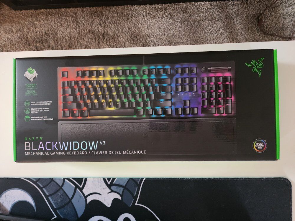 Razer Black Widow V3 and other keyboards/mice
