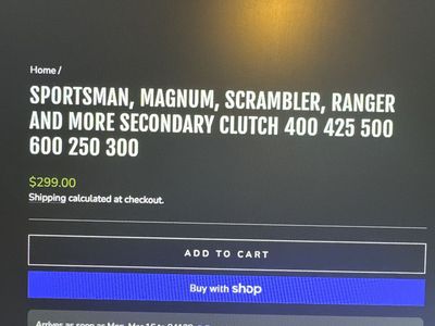 ATV Secondary Clutch