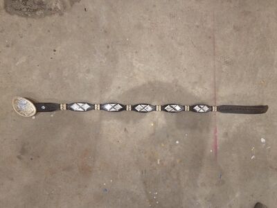 Sterling silver dress belt