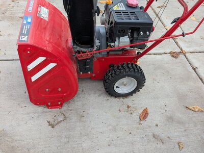 Troy-bilt snow blower