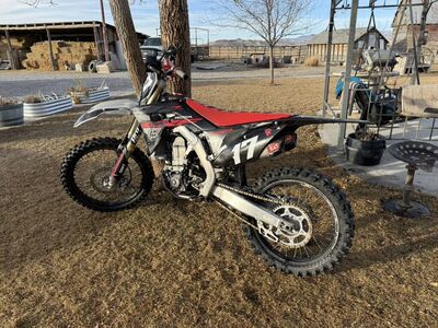 2018 crf450r And 2021 Timbersled Riot 3