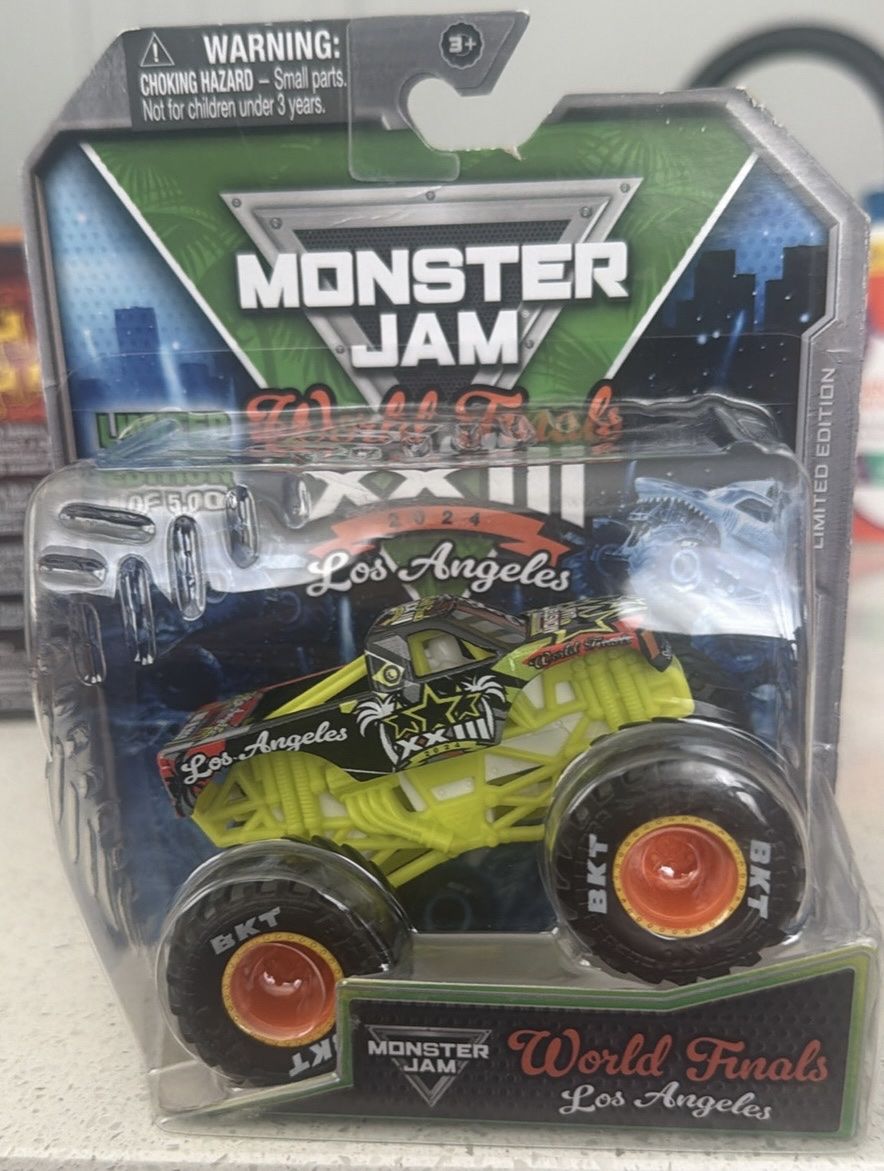 Monster Jam World Finals XXIII 2024 Los Angeles – 1 of 5,000 – NEW