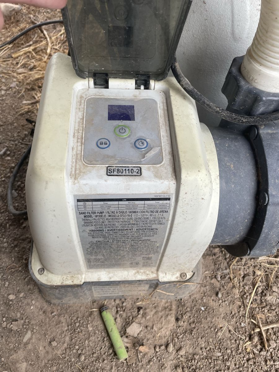 Pool filter pump
