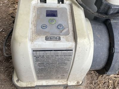 Pool filter pump