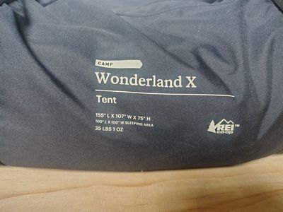 REI Co-op Wonderland X Tent - Large Family Camping Tent 155"x107"x75"H, 35 lbs 1 oz