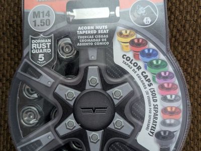 Chrome XL TRUCK LUG NUT SET WITH CAPS