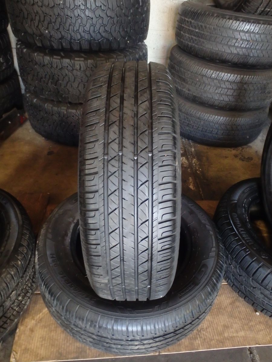 215/65R16 GT RADIAL TOURING PLUS PAIR OF TWO USED TIRES