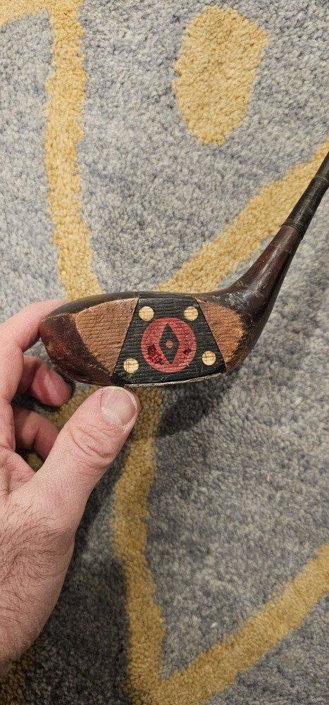 Vintage Wooden Driver. Cool wall or bag display