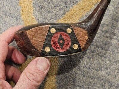 Vintage Wooden Driver. Cool wall or bag display