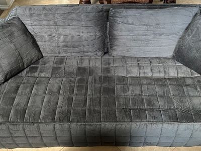 Marbella 3-Seater Sofa - Norka Living. Grey, See all Pictures