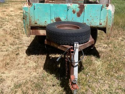 ¾ TON HEAVY DUTY PICKUP BED TRAILER