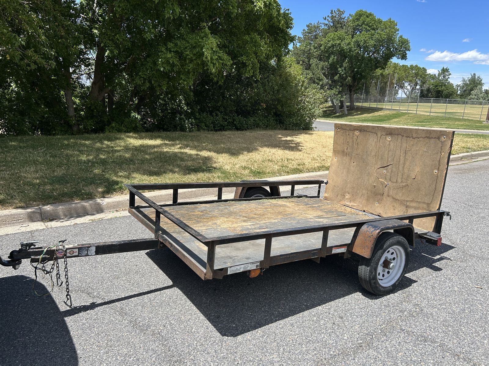 5X8 utility trailer