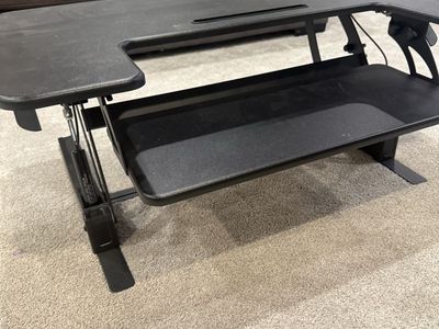 Black Standing Desk Converter