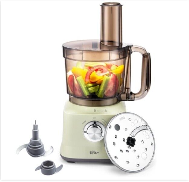 Retro Style Food Processor | Powerful 800 Watt Motor | Bear LLJ-20E20L1