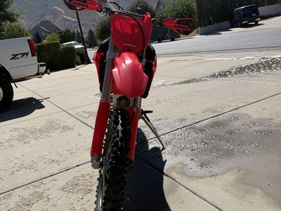 Honda CRF 450rx Dirt Bike Red Off-Road Motorcycle