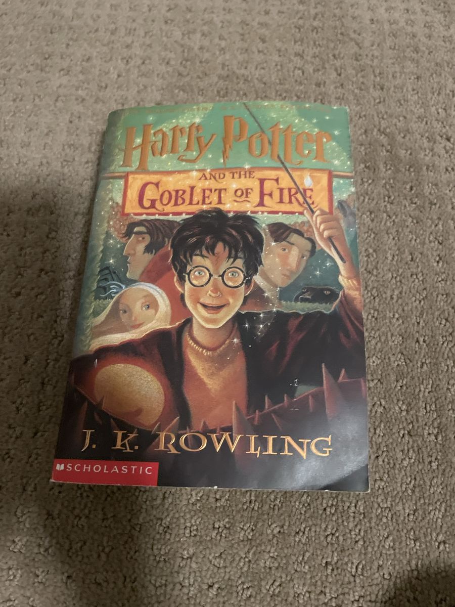 Harry Potter and the Goblet of Fire by J.K. Rowling - Scholastic, Year 4 Hardcover