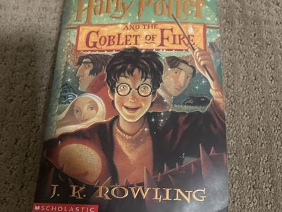 Harry Potter and the Goblet of Fire by J.K. Rowling - Scholastic, Year 4 Hardcover