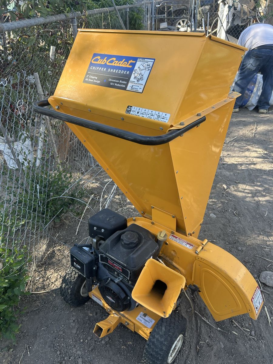 Cub Cadet wood chipper