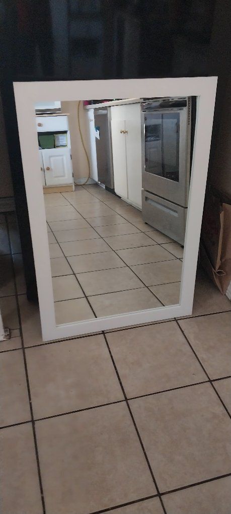 Large designer mirror