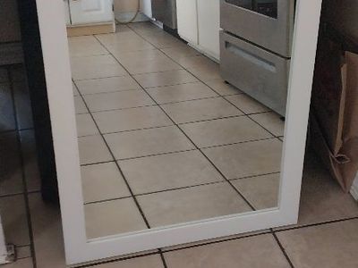 Large designer mirror