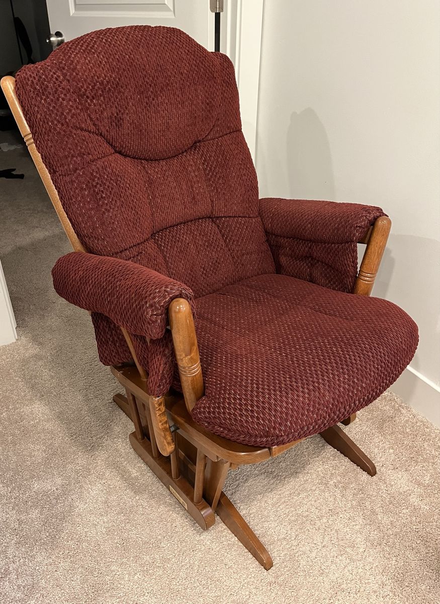 Dutailier Wooden Glider Rocker Chair