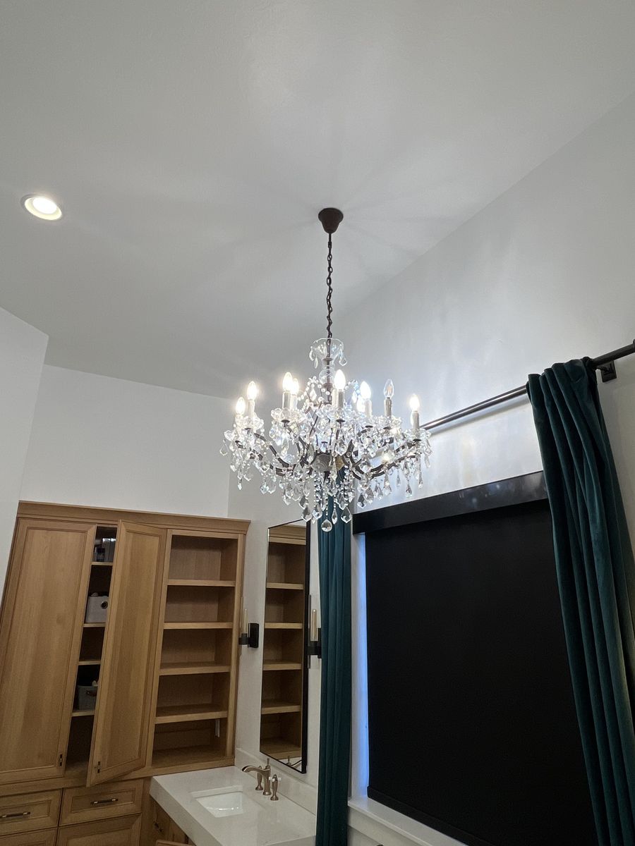 Clear Crystal Chandelier 18 Lights