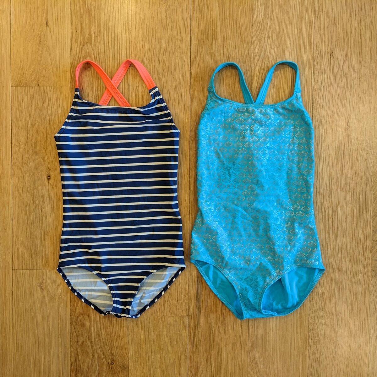 Two Mini Boden Girl Swimsuits - size 8 / 9